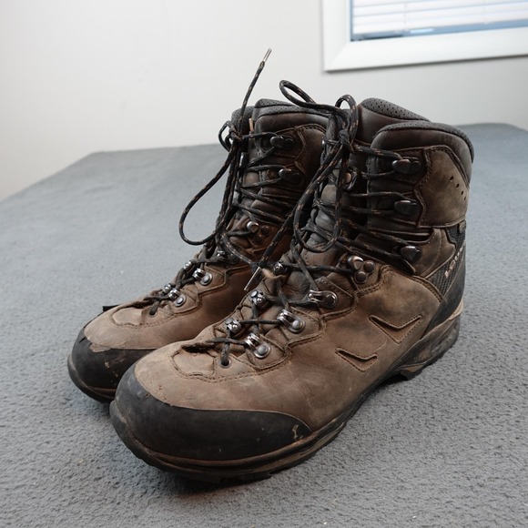 Lowa Camino GTX Boots Mens Size 12.5 Gore-Tex Waterproof Hiking Vibram - Picture 1 of 11
